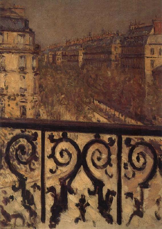 Gustave Caillebotte Paris oil painting image